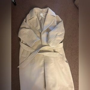 H&M womens xxl tan pea coat